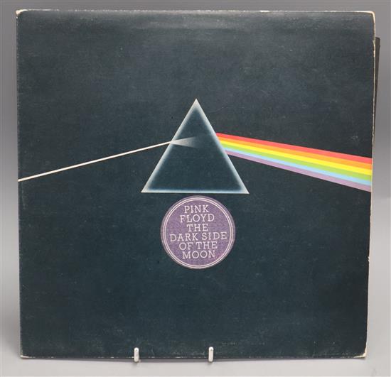 Pink Floyd The Dark Side of The Moon (First Press with Solid Blue Triangle)